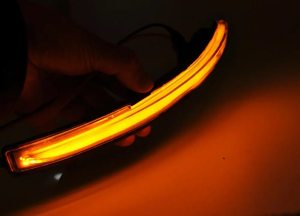 

For Mercedes C E S GLC Class Side Mirror Sequential Blink Turn Signal Light