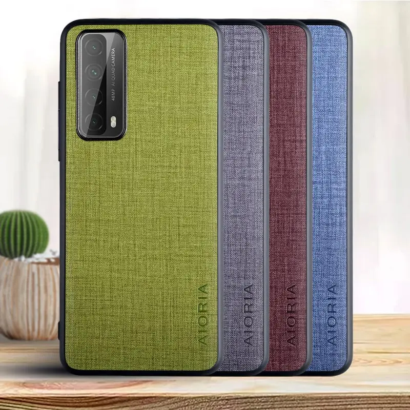 Водонепроницаемый чехол с перекрестным рисунком для Huawei P40 P30 P20 P10 Pro Plus Lite E P smart 2021