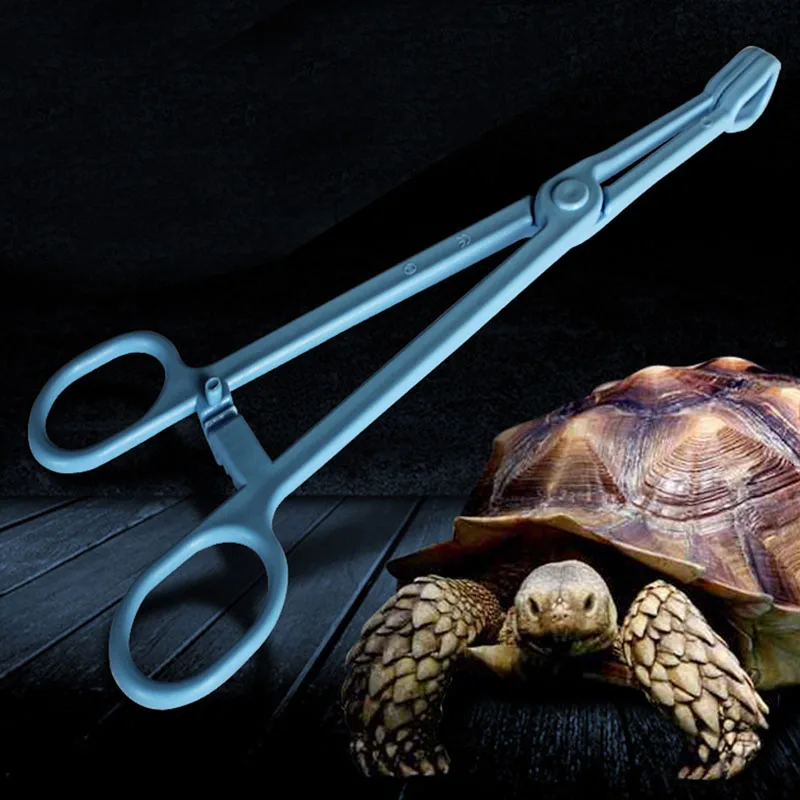 2017 Террариум для рептилий ящериц пластиковые щипцы пинцет кормления домашних