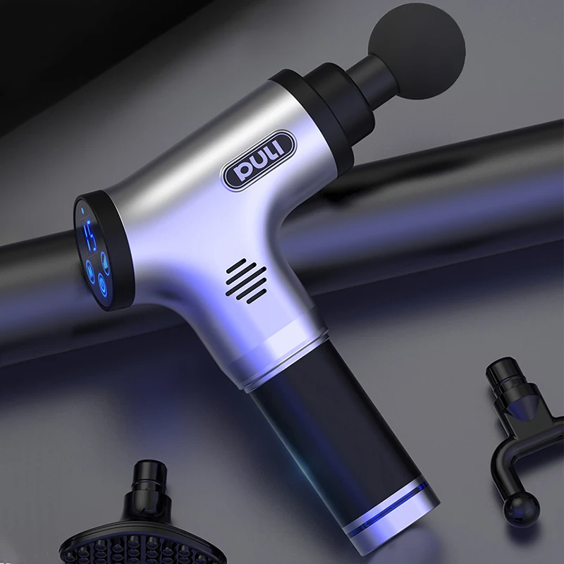 Стимулятор мышц массажный пистолет массажер для глубоких тканей