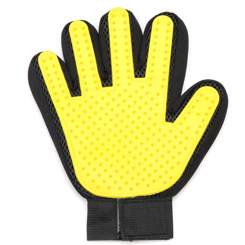 Перчатка для шерсти домашних животных расческа стрижка кошек и собак перчатка