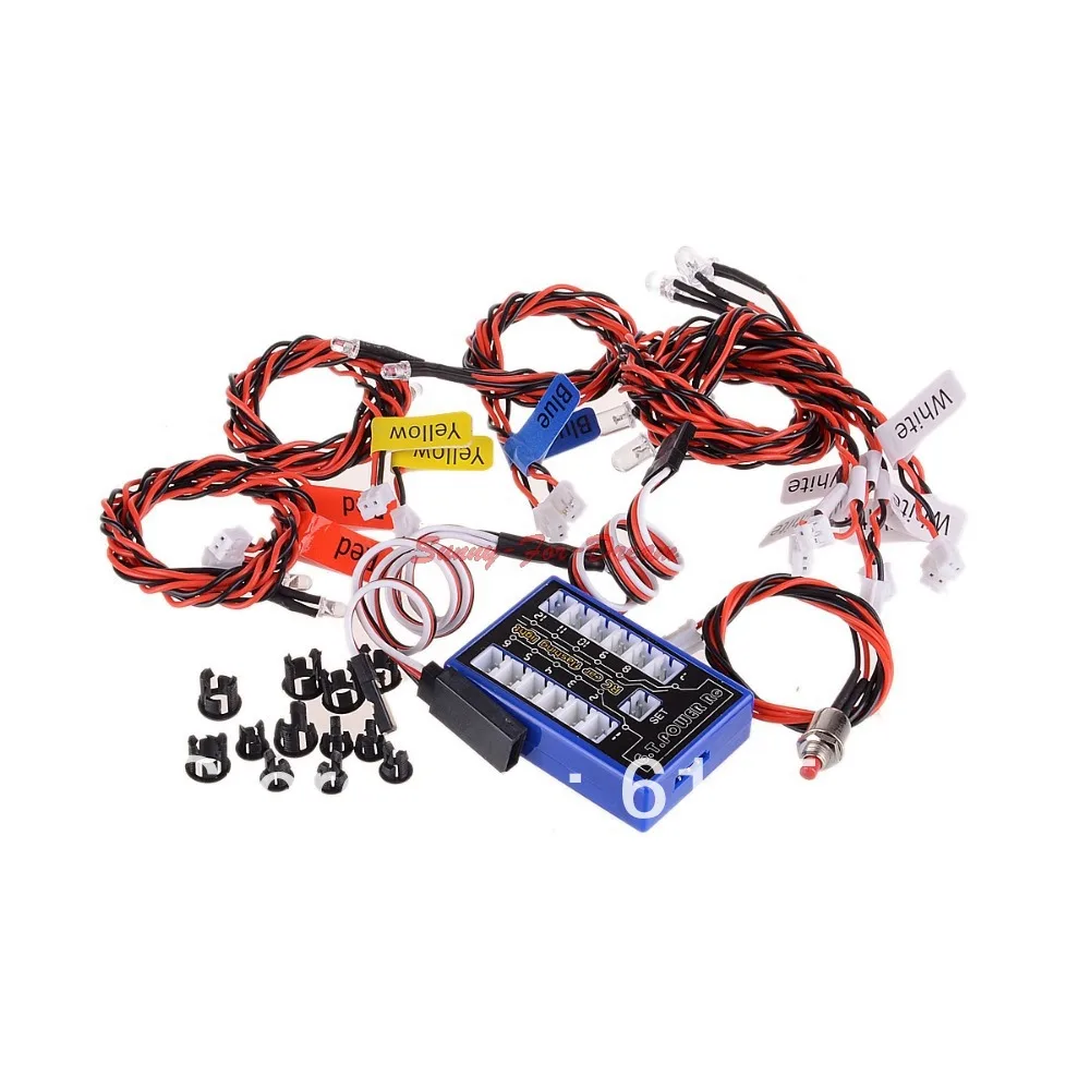 

GT POWER 12 LED Flashing Light System for RC Car Truck GT-103 Hot Modes