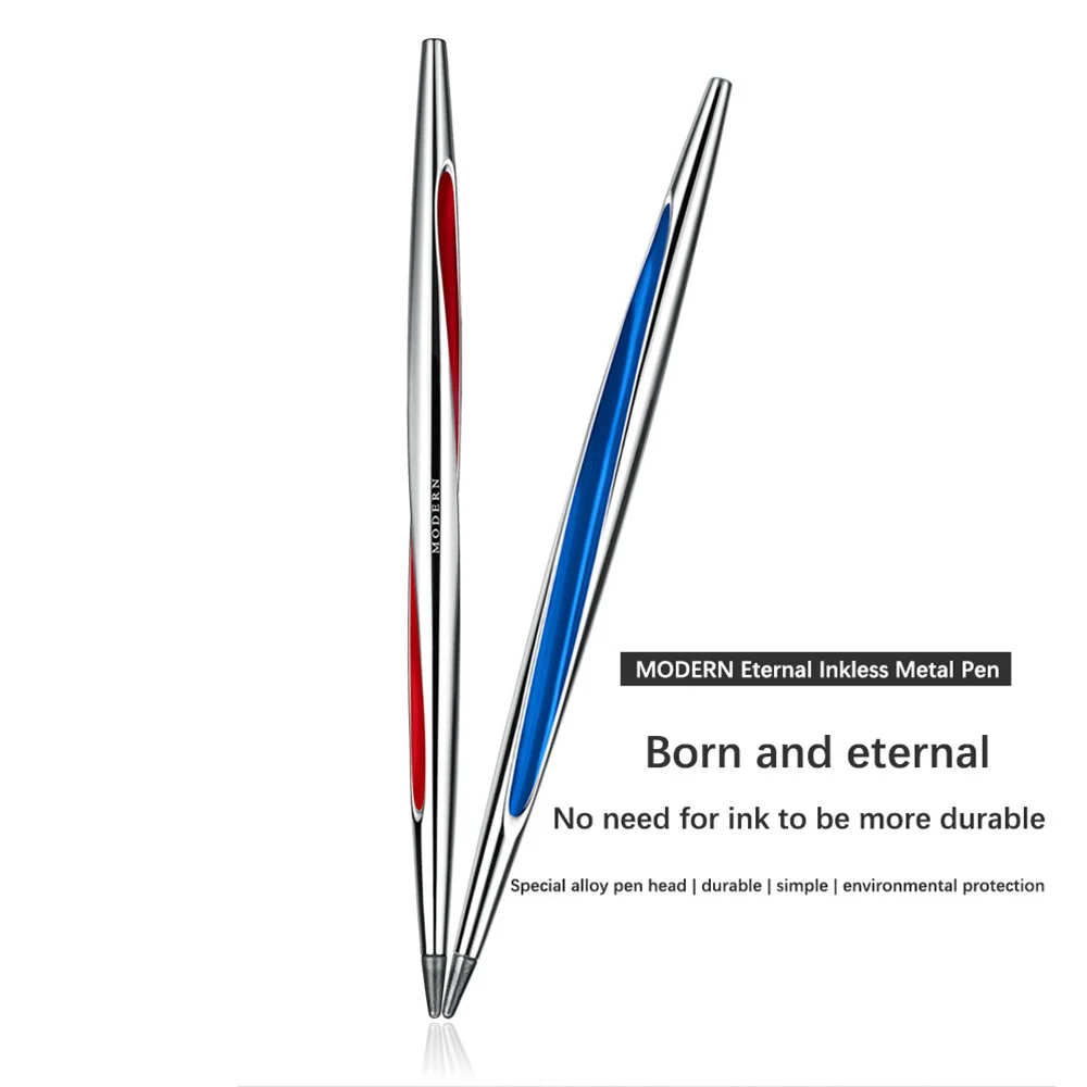 Ручка шариковая металлическая без чернил в коробке |