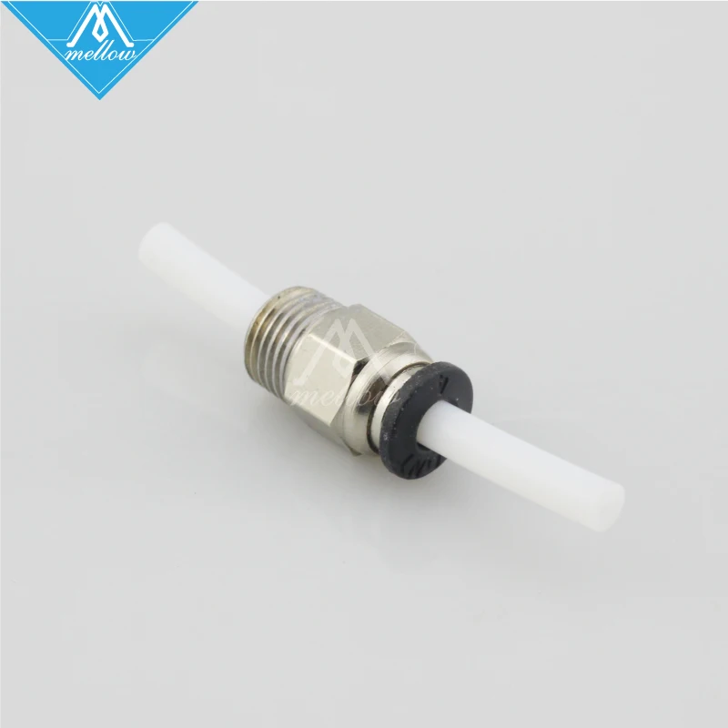 

High Quality 5pcs 3D printer remote feed tube interface/j-head remote inlet port connector/Teflonto tube adapter 1.75mm/3mm