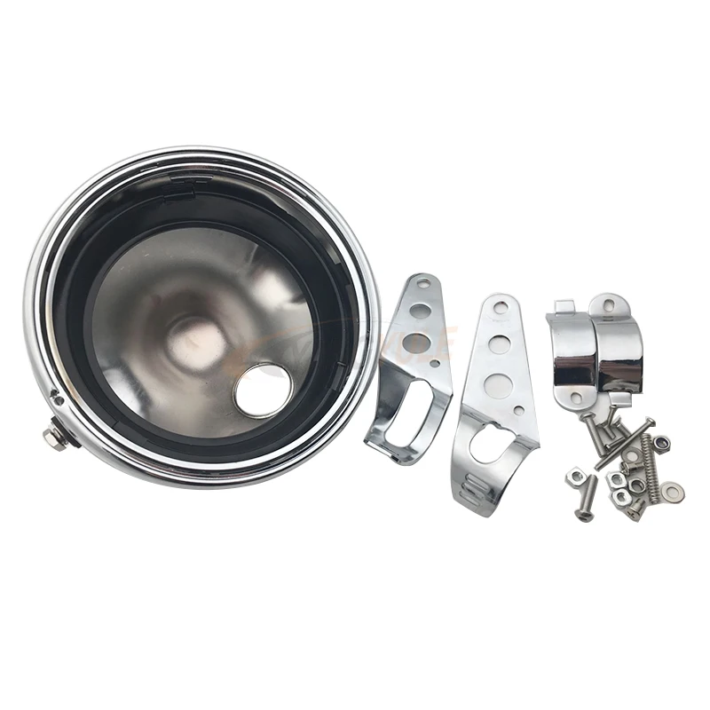 7 &quotмотоциклетные светодиодные фары лампа дюймов лампы Корпус кронштейн для