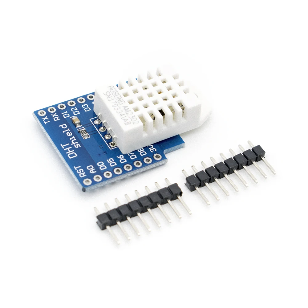 Щит DHT для Wemos D1 Mini DHT11 DHT22 1 шт. модуль датчика температуры и влажности с одной шиной