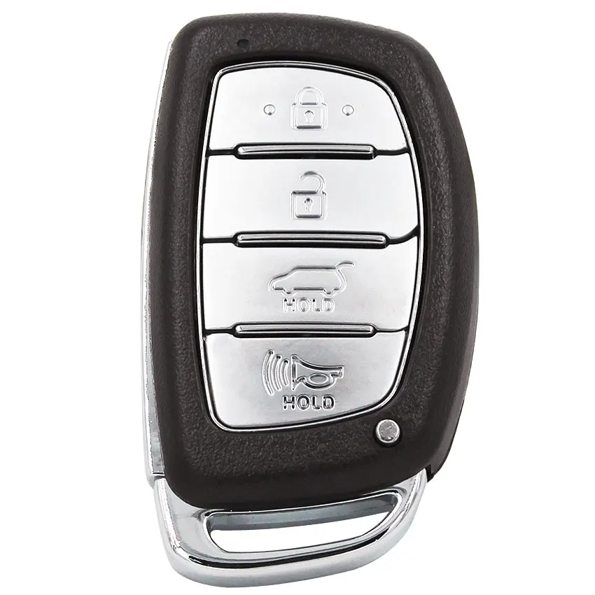 Чехол для смарт ключей с дистанционным управлением 4 кнопки HYUNDAI IX25 IX35 Elantra
