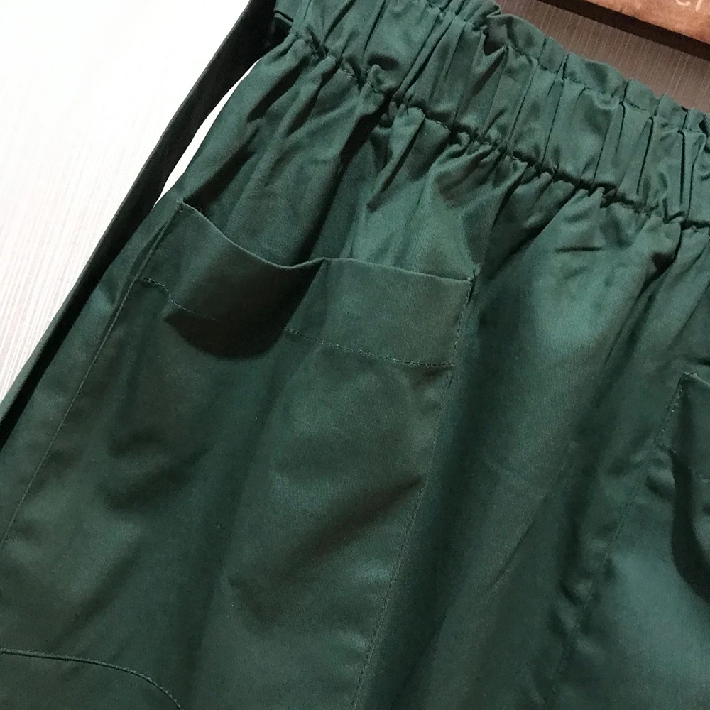 

2020 Vintage Stretch High Waist Summer Women Midi Skirt Pocket Design Saia Women A-Line Skirt With Belt Faldas Jupe Femme