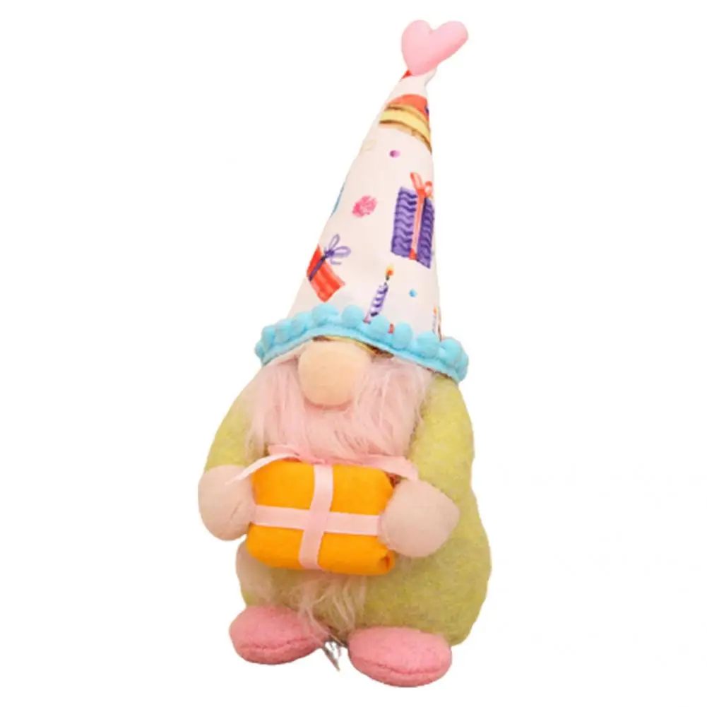 

Premium Practical Faceless Plush Doll Window Decorative Toy Ornament Cute Gnome Doll Eco-friendly for Household