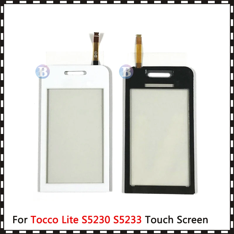 10Pcs/lot High Quality 3.0&quot For Samsung Galaxy Tocco Lite S5230 S5233 Touch Screen Digitizer Sensor Outer Glass Lens Panel | Мобильные