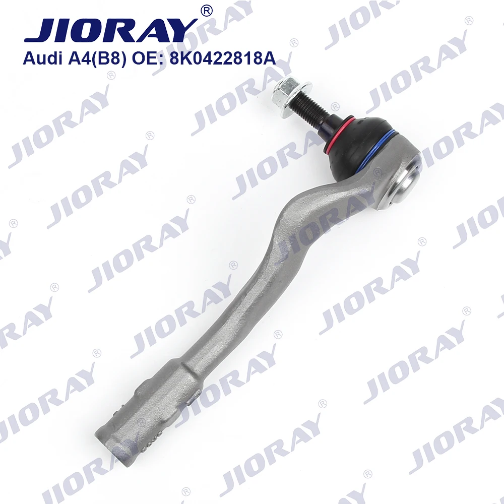 JIORAY Front Right Axle Outer Steering Tie Rod Ends Ball Joint For Audi A4 8K2 8K5 8KH B8 A5 8F7 8TA Q5 8K0422818A