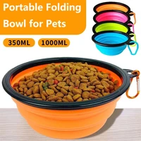 dog food feeder water bowl for portable outdoor feeding dog dish water bowls for puppy supplies dogs cats accessories cw150