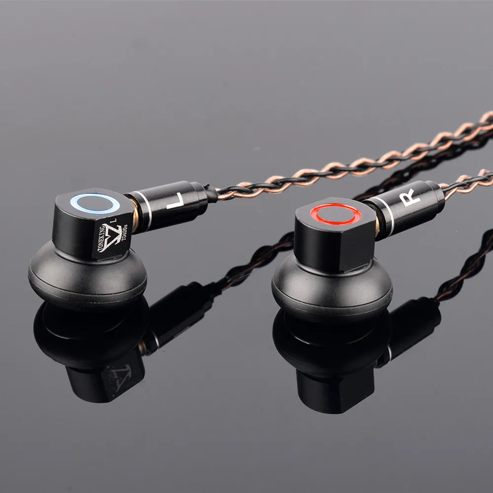 TONEKING TO400s 400Ohm Высокая чувствительность графеновая диафрагма плоский Hifi музыкальный монитор DJ Studio стерео металлические наушники TO600 \ TO150