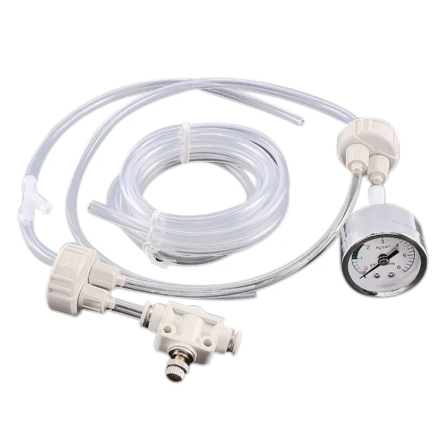 Аквариум DIY СО2 Генератор Система Комплект с регулировкой давления воздуха воды