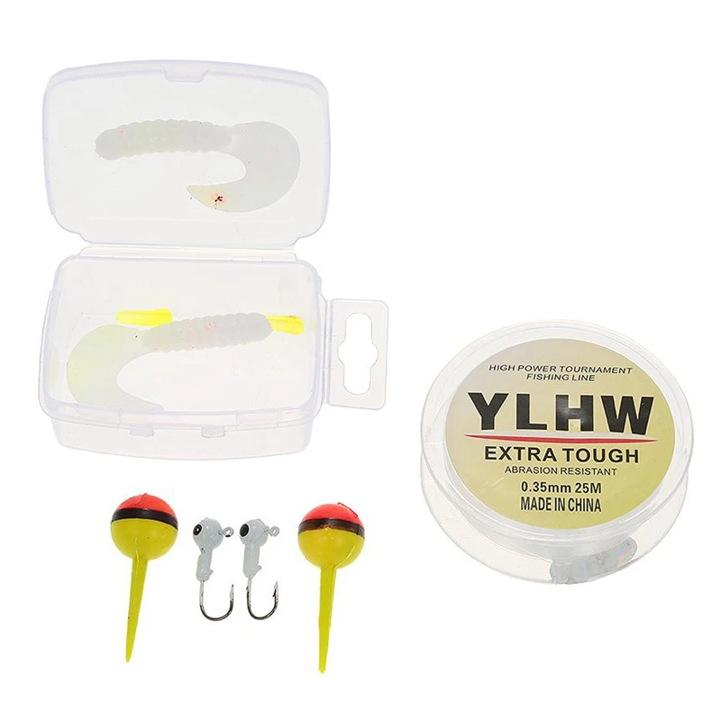 Рыболовная катушка комбо набор Мини Телескопическая портативная карманная