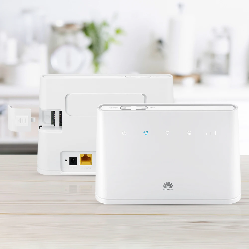 Оригинальный роутер Huawei 4G 2 сетки Wi-Fi устройство для подключения со слотом