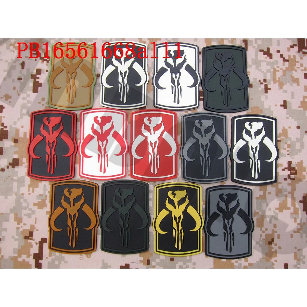 3D ПВХ пластырь мандалор банта охотник за головами тактический военный моральный