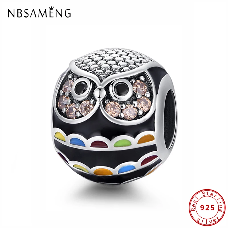 

Шарм-бусина из 100% стерлингового серебра 925 пробы, для браслетов и браслетов, для женщин, самодельные Украшения