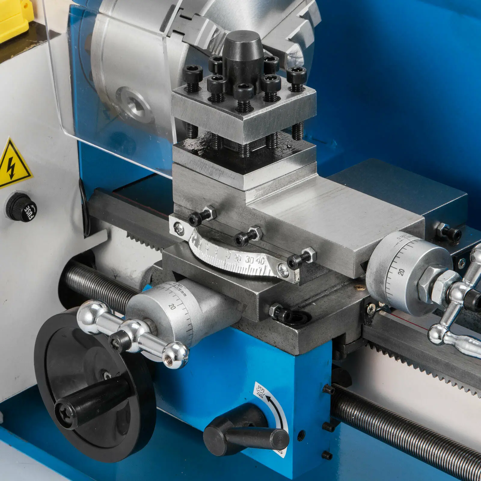 CJ New Metal Lathe High-Precision 7'x14' Mechanical Mini Machine Variable Speed Tooling Ru Shipping | Инструменты - Фото №1