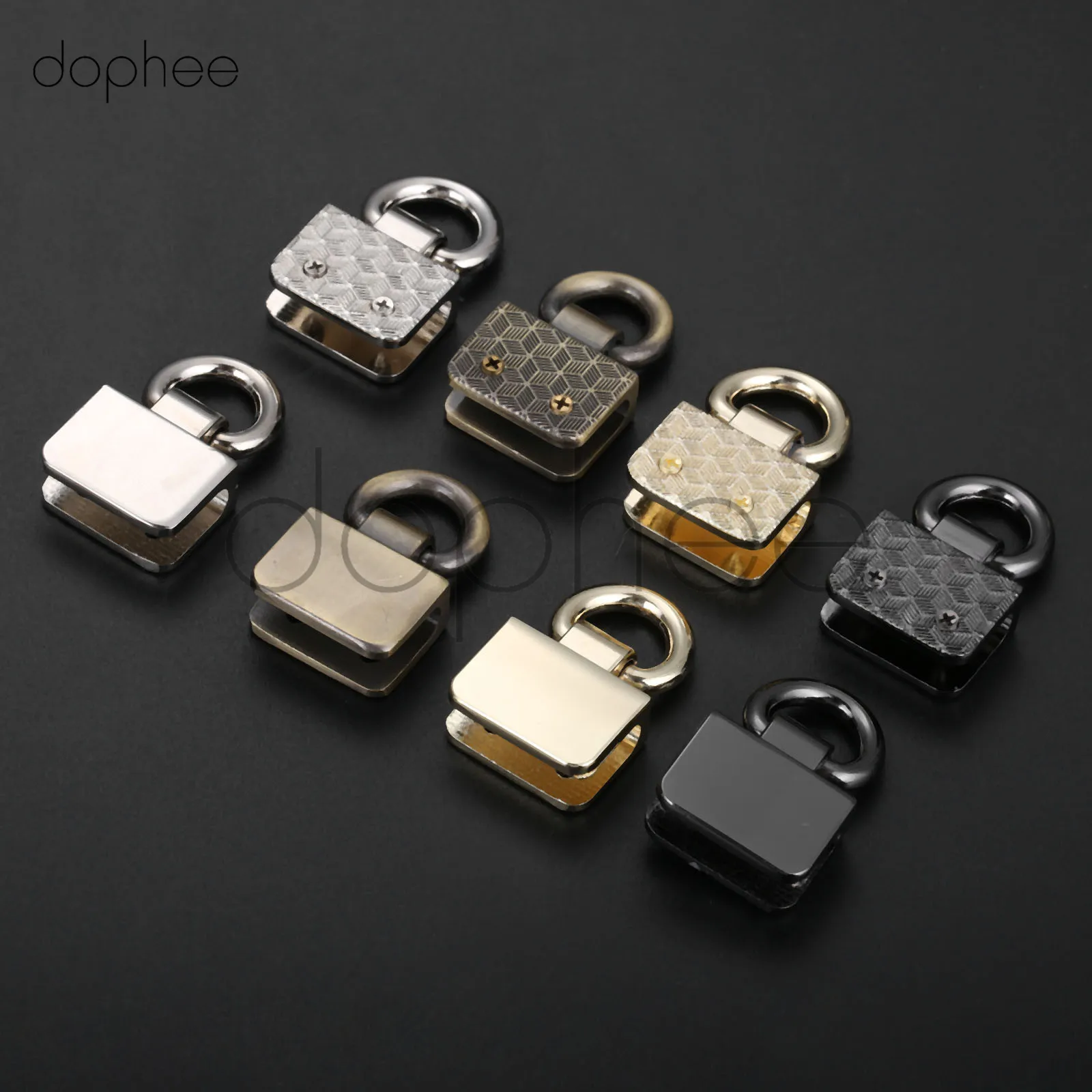 Dophee 2 шт. Meetee металлические круглые D-образные кольца боковая пряжка сделай сам
