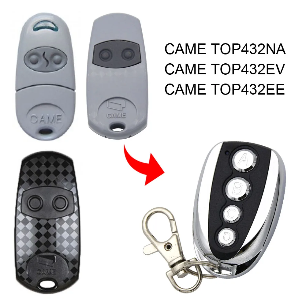

Copy CAME TOP432NA TOP432EE TOP432EV Remote Control Duplicator 433.92 mhz CAME Universal Garage Door Gate Remote 433.92mhz