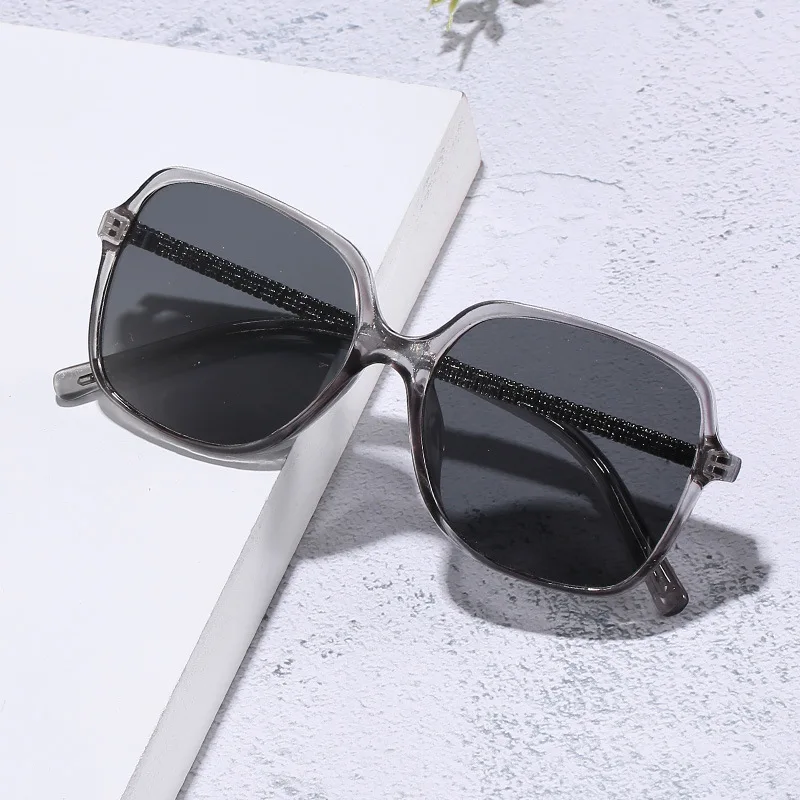 Большие Квадратные Солнцезащитные очки с одним мостом для женщин 2020 Роскошные