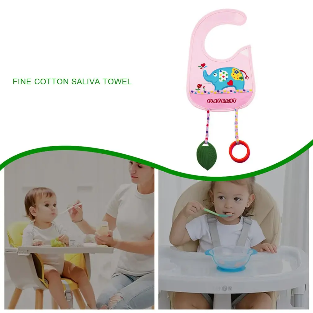 

Baby Girl Boy Feeding Bibs Waterproof Apron Cartoon Towel Kids Toddler Dinner baberos Bandanas Burp Cloths