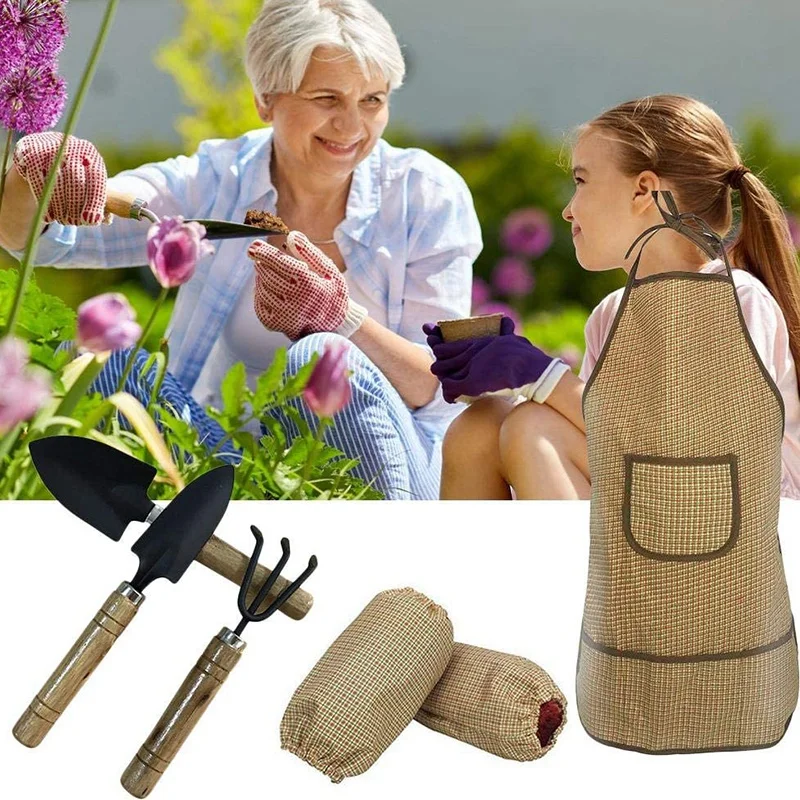 6PCS Kindergarten Set Tool Kit with Rake |