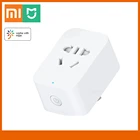 Смарт-розетка Xiaomi Mi с Wi-Fi, 2 штекера, Bluetooth, шлюз, переходник с дистанционным управлением, работает с приложением Xiaomi Smart Home Mijia Mi Home