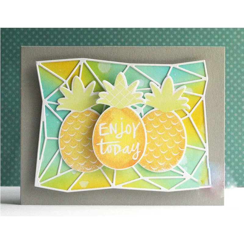 Металлические режущие штампы стерео ромбовидный узор высечки для изготовления