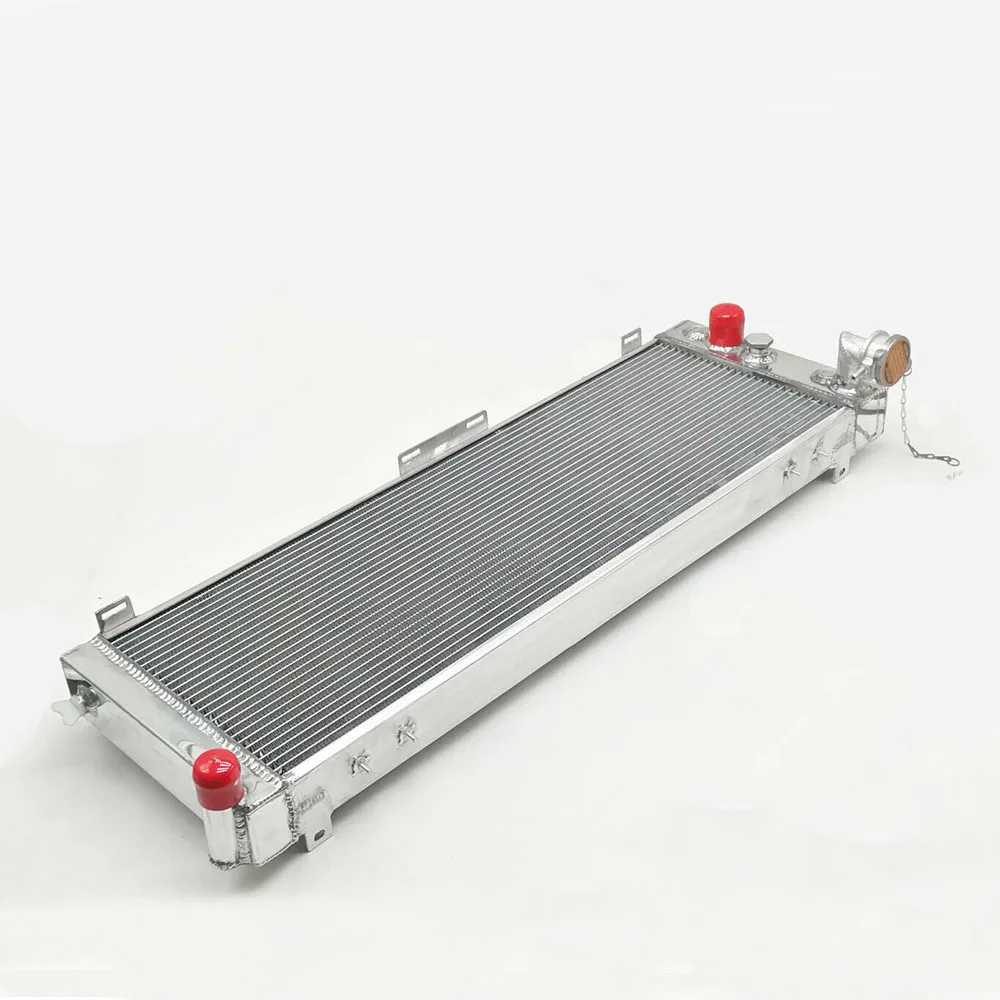 

aluminum alloy radiator For Jeep Cherokee XJ 4.0 242 CID L6 MT 1991-2001 UP TO 700HP