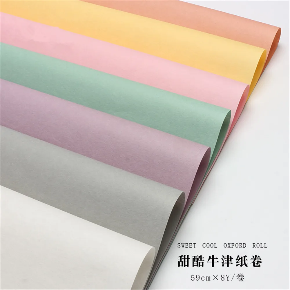 8 ярдов Оксфорд рулон бумаги гидроизоляционные флористы букет цветоводства