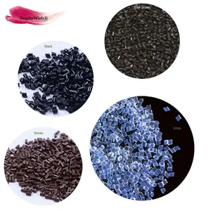 Кератиновый клей высокой чистоты, прозрачный, черный, коричневый, 30 г