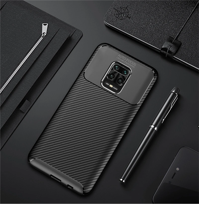 HATOLY для Fundas Samsung S20 Ультратонкий Мягкий ТПУ/углеродное волокно задняя крышка