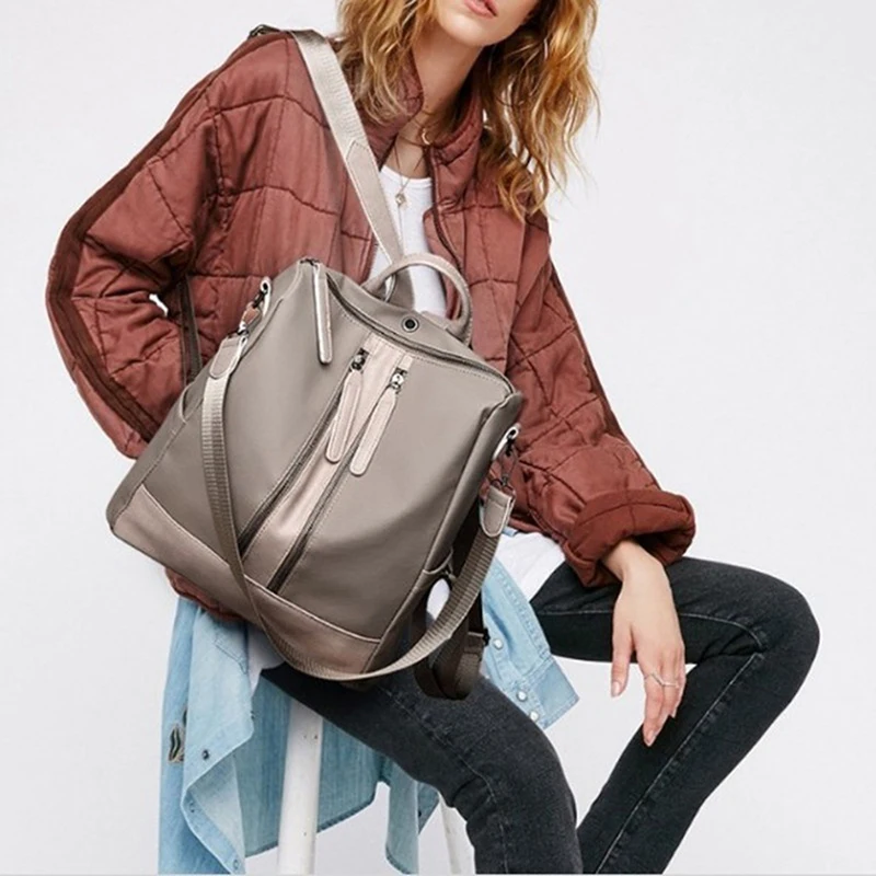 

Girl Leather School Backpacks Teenager Girls School Bags Large Capacity Laptop Shoulder Bags Travel Mochila Women Backpack