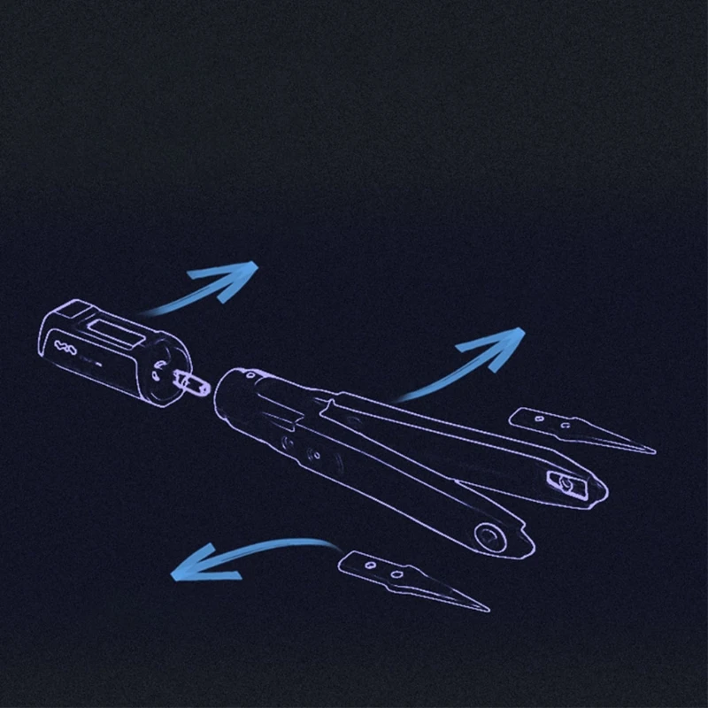 

DT71 Mini Digital Tweezers 100MHz Signal Generator OLED Display Auto Scan Smart Tester Portable LCR Meter Diode Resistor