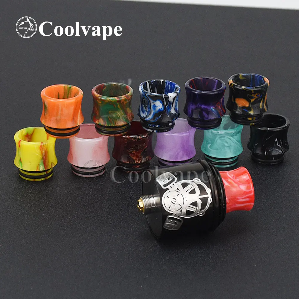 1 шт. 810 капельный наконечник из смолы случайного цвета для Apocalypse GEN 2 RDA goon v1.5 rda Zeus
