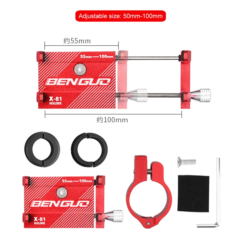 

New Brand Bicycle Phone Holder for IPhone Samsung Universal Mobile Cell Phone Holder Bike Handlebar Clip Stand GPS Mount Bracket