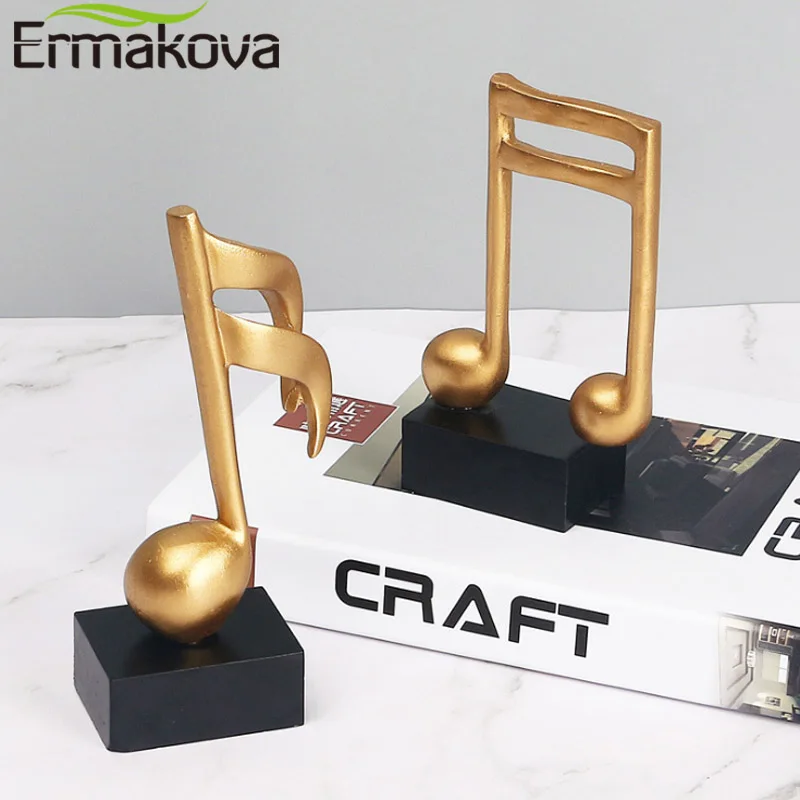 Ермакова музыкальная скульптура фигурка музыкальной ноты для дома пианино