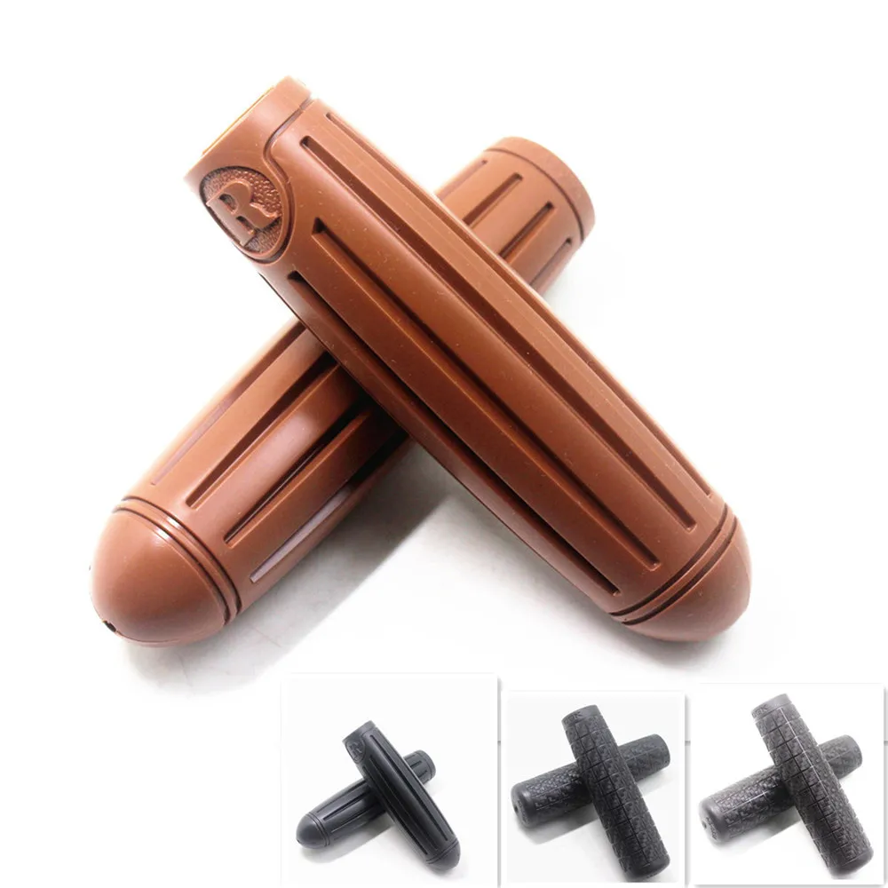 

Bicycle Handlebar Grip, Brown Retro-Style Fixed Gear vintage Japanese Bike Grips