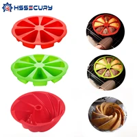 8 grids silicone fondant cake molds orange shape durable home kitchen pizza plate bakeware non stick bread biscuit diy molds