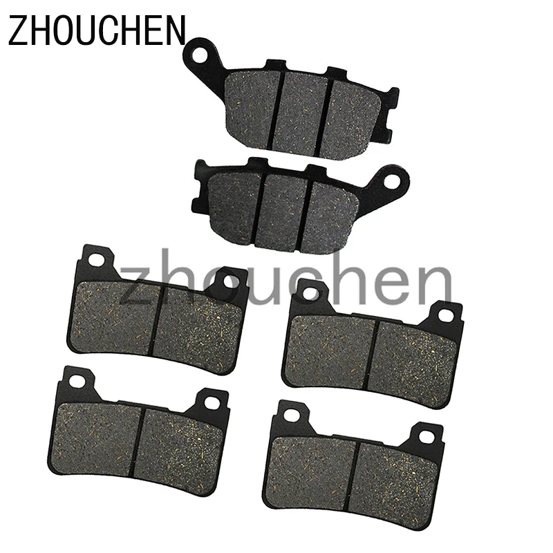 

Motorcycle Front and Rear Brake Pads for HONDA CBF 600 CBF600 N7 Radical Caliper - 2007
