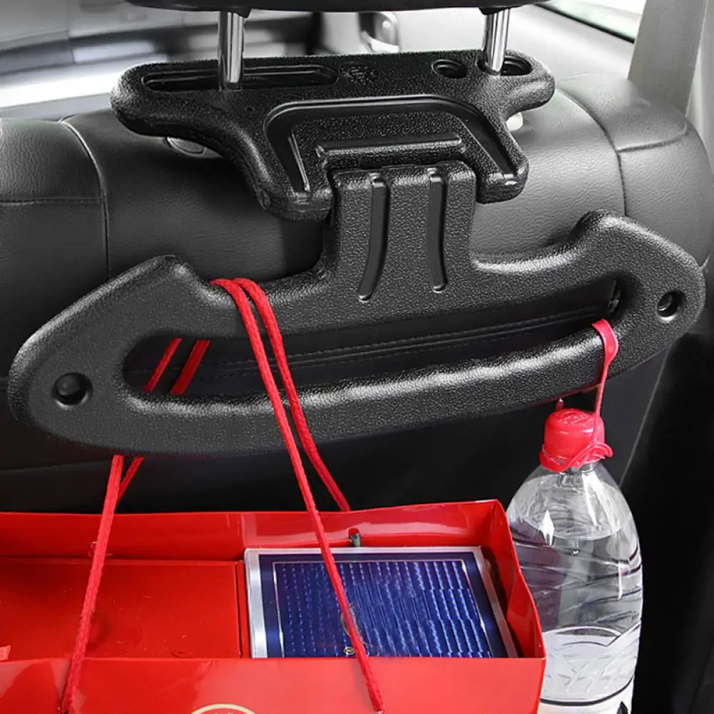 

80%HOT BN-B05-1C Headrest Safety Handle Portable Multifunctional ABS Universal Rear Seat Coat Hanger for Car