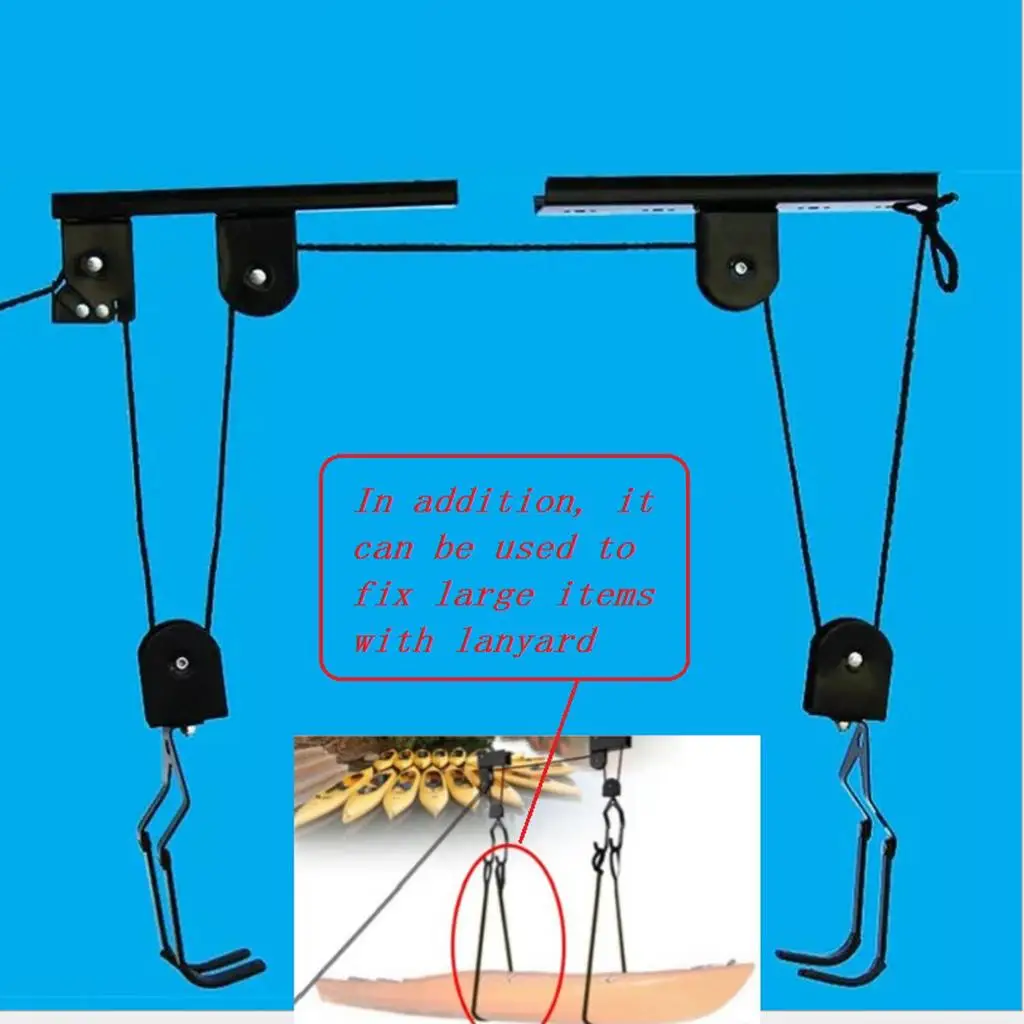 Потолочный велосипедный подъемник подвесной держатель для хранения гаражный