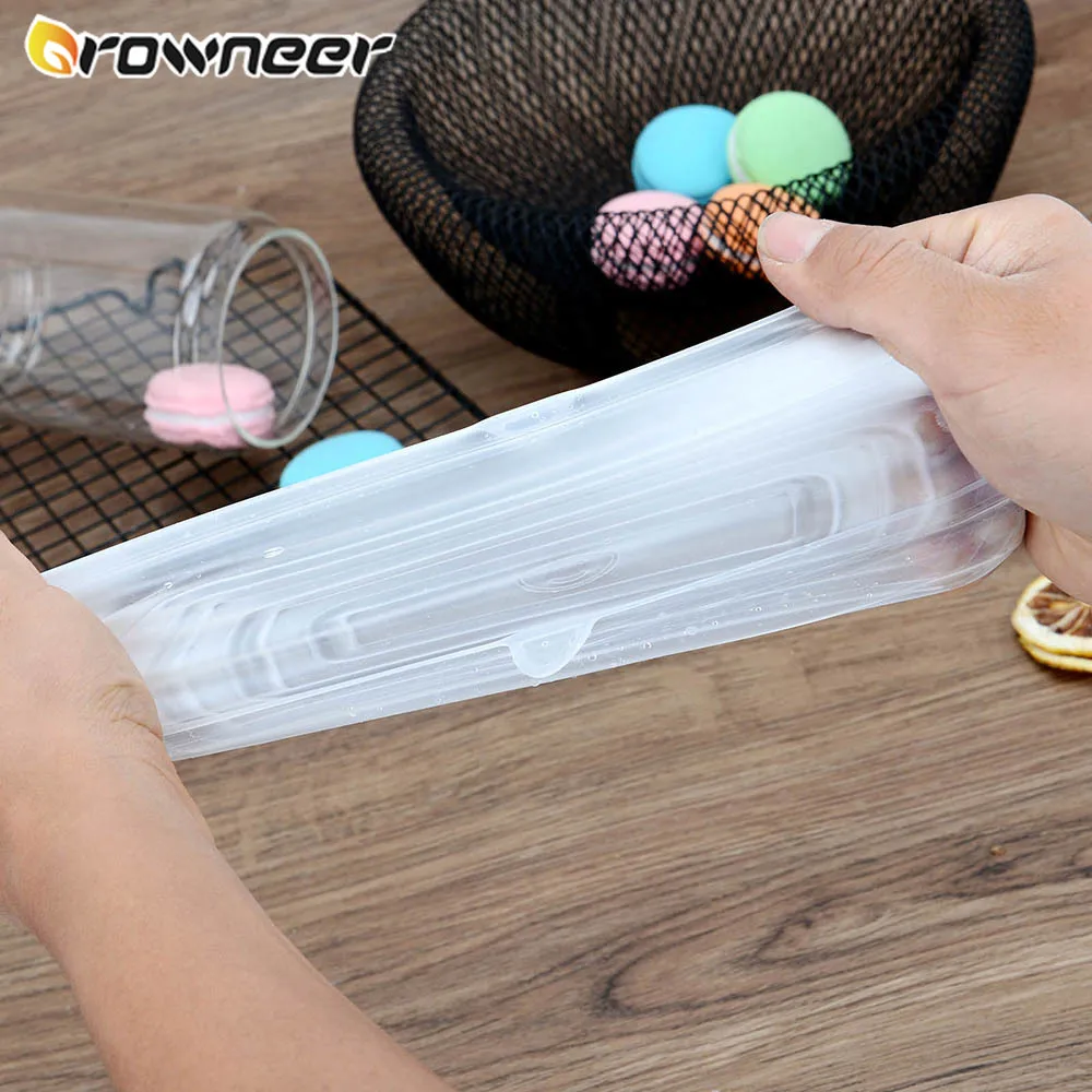 

6 Pcs/Set Food Silicone Cover Cap Universal Silicone Lids for Cookware Bowl Reusable Stretch Leak-proof Lids Kitchen Accessories