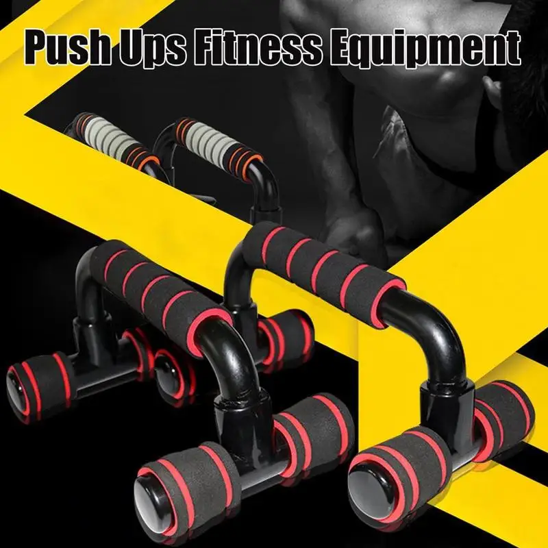 

2021 New Pairs Household I-shaped Push-ups Exercise Fitness Push-ups Equipment R4D5