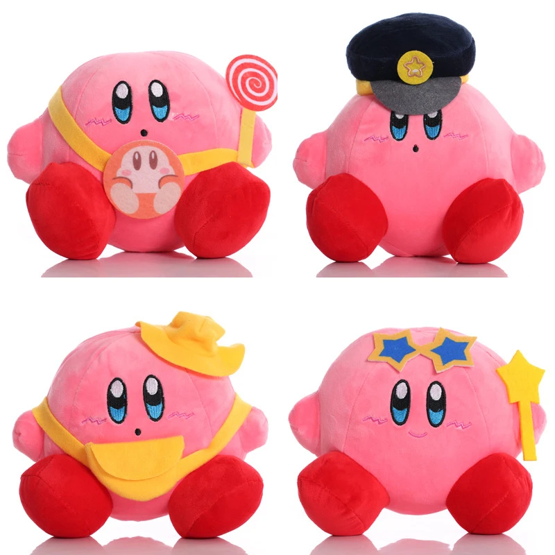Star Kirby плюшевые игрушки для брелка вадл ди ДУ стоящая мягкая кукла детей Подарки -