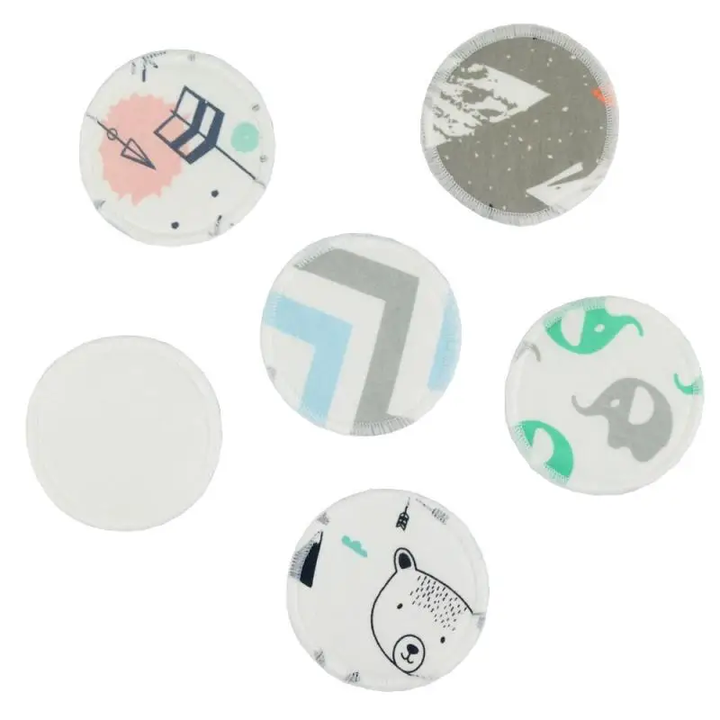 Многоразовые ватные тампоны для снятия макияжа 12 шт./лот моющиеся двухслойные