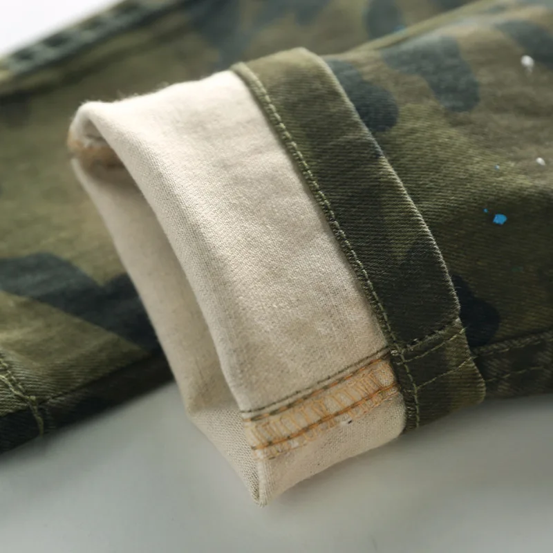 

2020 Korean Camouflage Boys Jeans 2 3 4 5 6 Spring Fall Winter Causal Kids Jeans Elastic Waist Children's Pants Denim Trousers