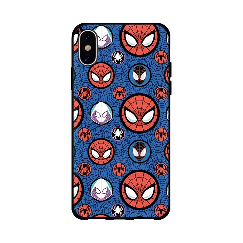 

Disney Marvel Spider-Man Boy Phone Case for IPhone xs/se/xr/xsmax/7plus/8p/11/11pro/11promax/6s/6sp/5/5s/5se/ Men's phone cover